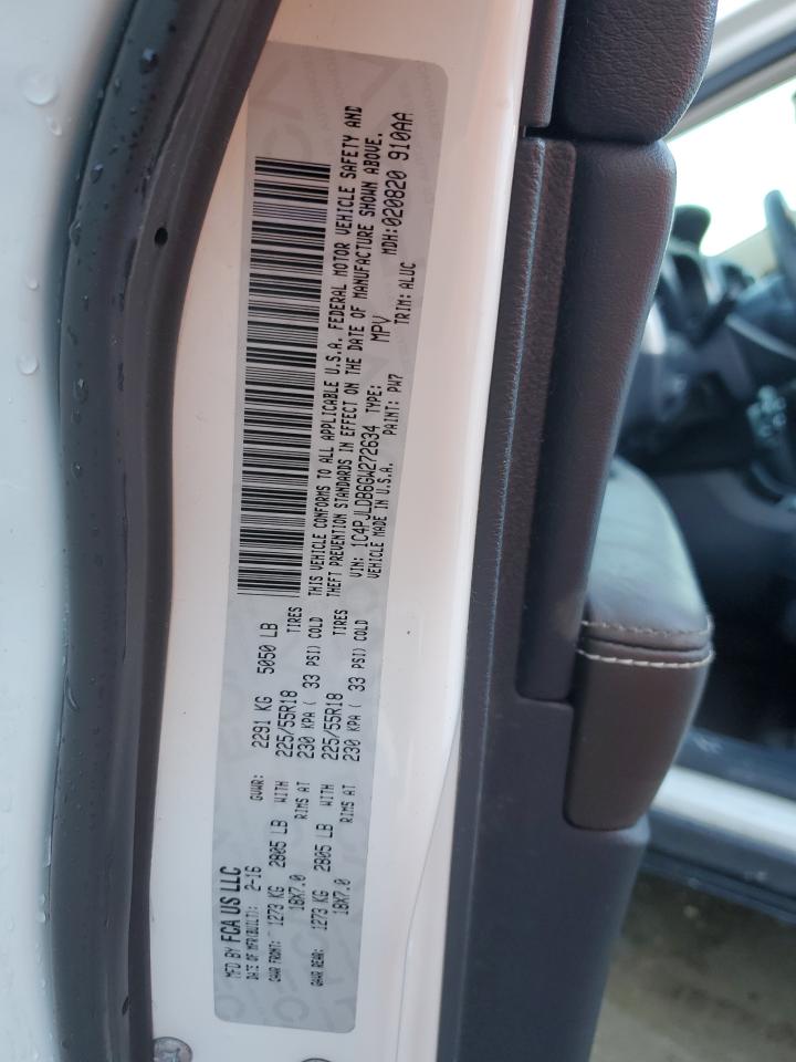 2016 Jeep Cherokee Limited VIN: 1C4PJLDB6GW272634 Lot: 89928715