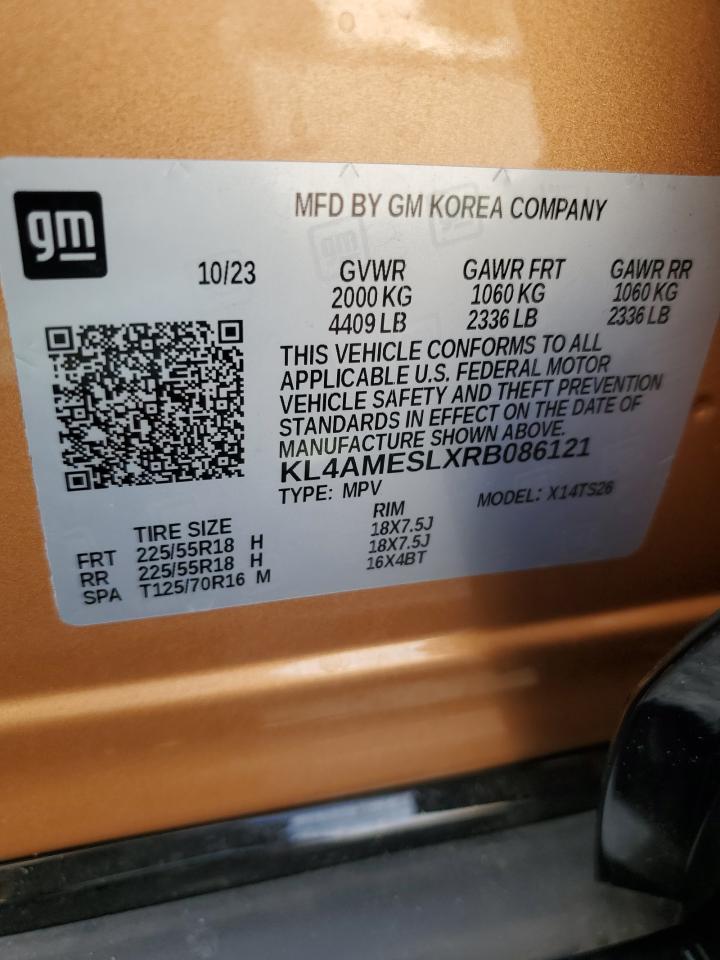 2024 Buick Encore Gx Sport Touring VIN: KL4AMESLXRB086121 Lot: 87005535