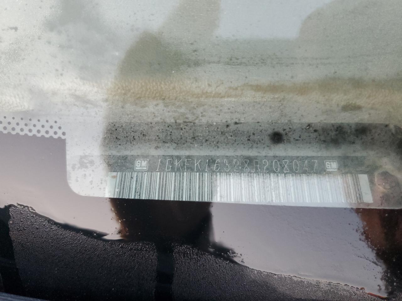 2008 GMC Yukon Xl K1500 VIN: 1GKFK16328R208047 Lot: 85203245