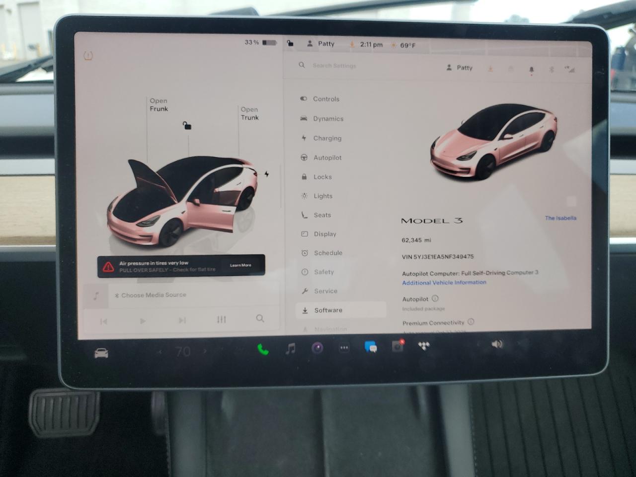 2022 Tesla Model 3 VIN: 5YJ3E1EA5NF349475 Lot: 86544605