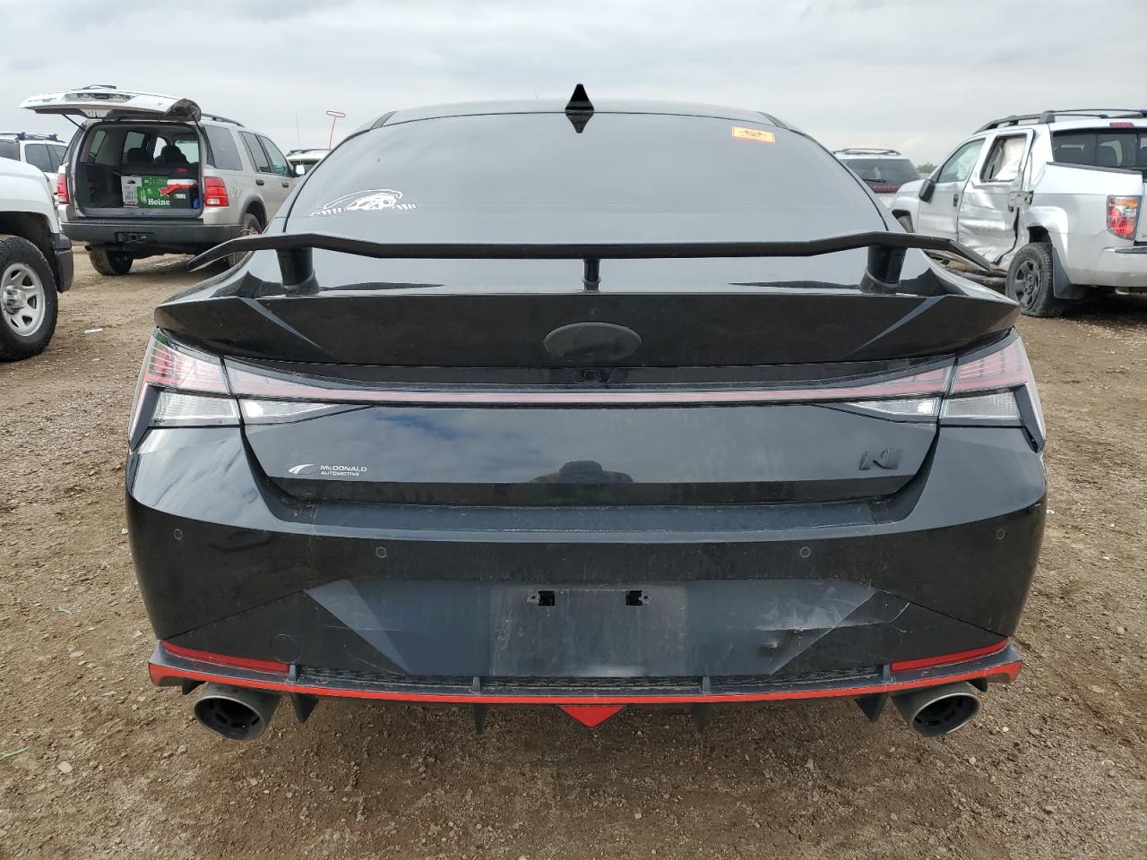 2022 Hyundai Elantra N VIN: KMHLW4AK6NU002530 Lot: 85141765