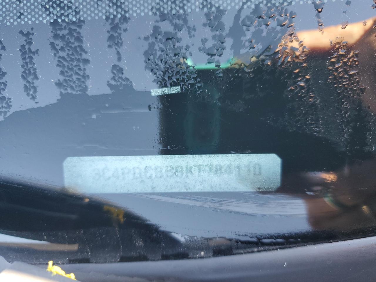 2019 Dodge Journey Se VIN: 3C4PDCBB0KT784110 Lot: 86462065