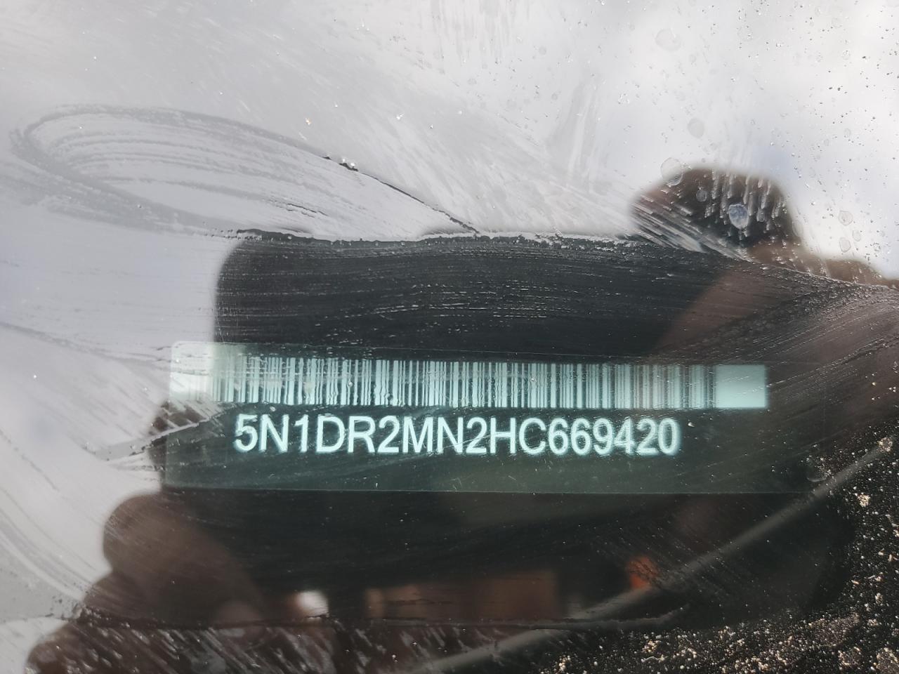 2017 Nissan Pathfinder S VIN: 5N1DR2MN2HC669420 Lot: 85762545