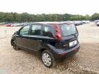 2011 NISSAN NOTE VISIA  for sale at Copart COLCHESTER