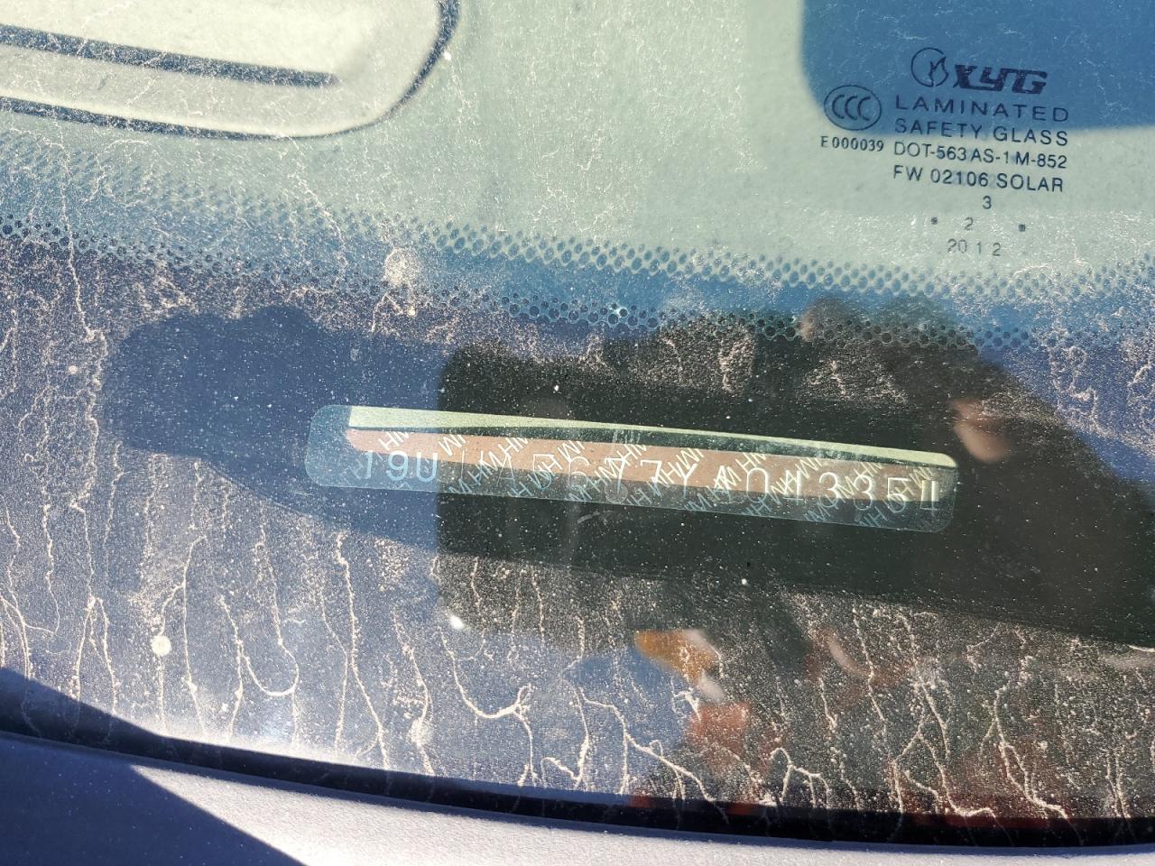 2000 Acura 3.2Tl VIN: 19UUA5677YA043354 Lot: 87090865