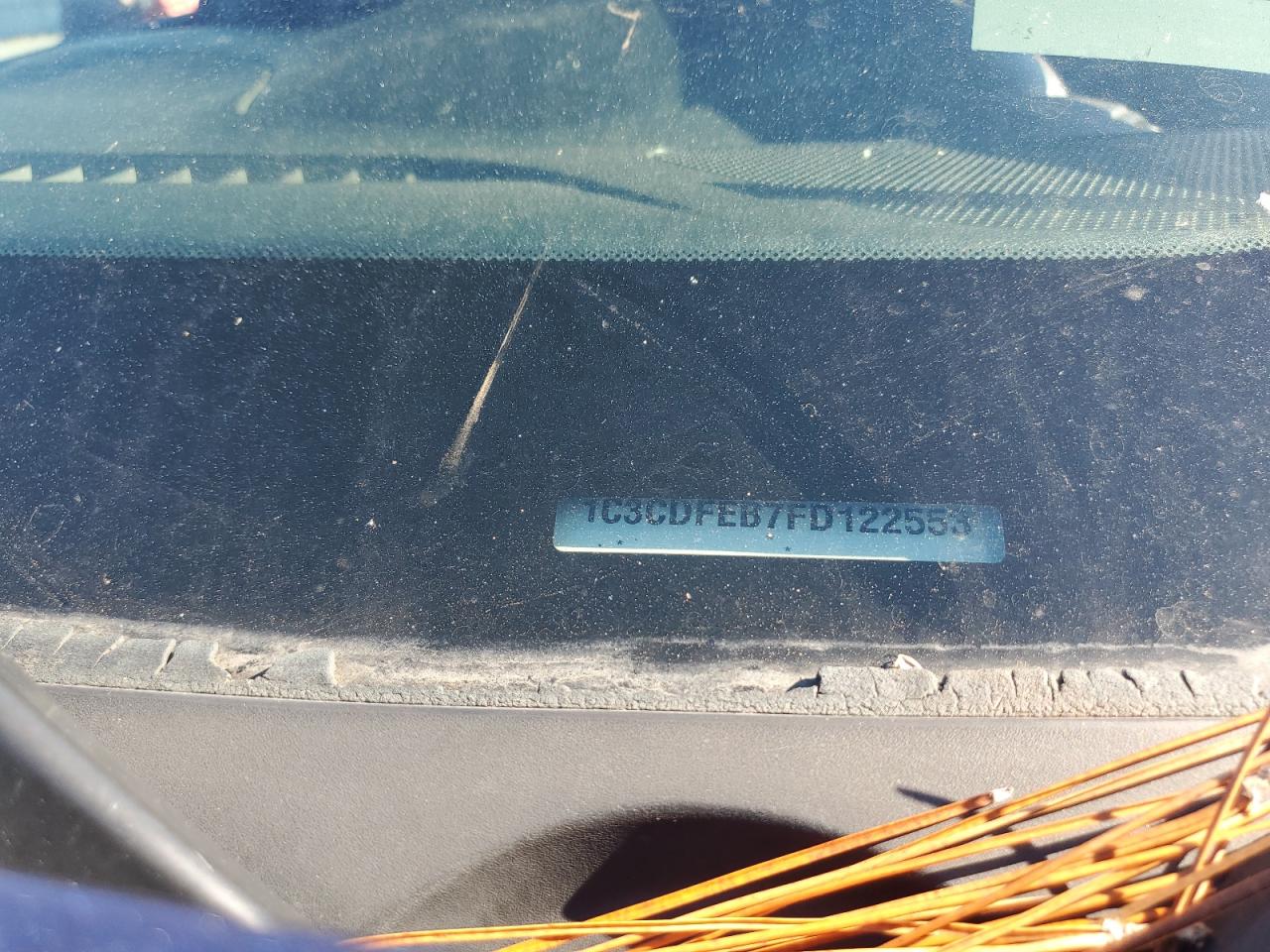 2015 Dodge Dart Gt VIN: 1C3CDFEB7FD122553 Lot: 86293895