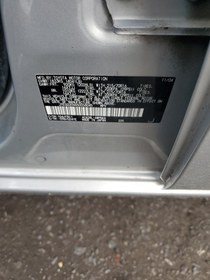 2005 Toyota Rav4 VIN: JTEGD20V650058045 Lot: 82491565