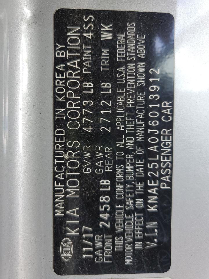 2018 Kia Stinger Premium VIN: KNAE25LA0J6013912 Lot: 90319765