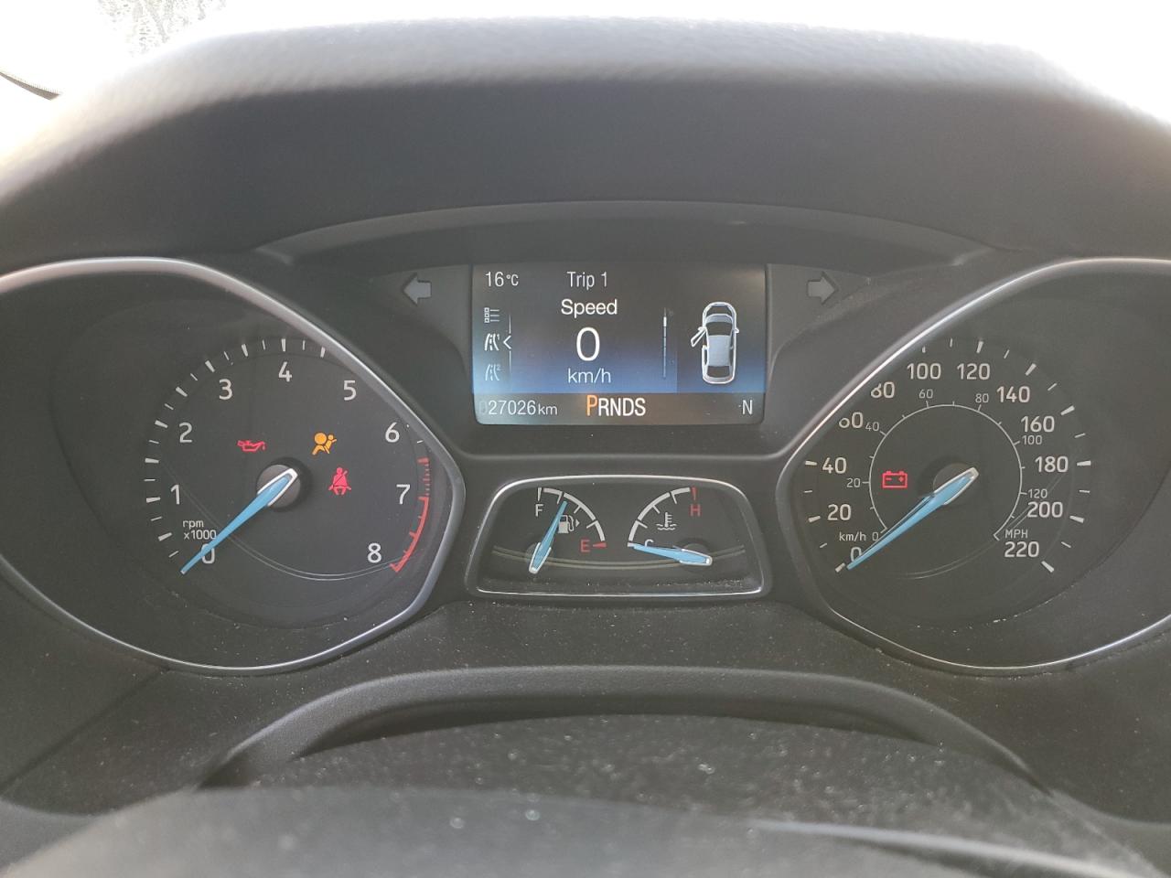 2016 Ford Focus Titanium VIN: 1FADP3J25GL312604 Lot: 85146455