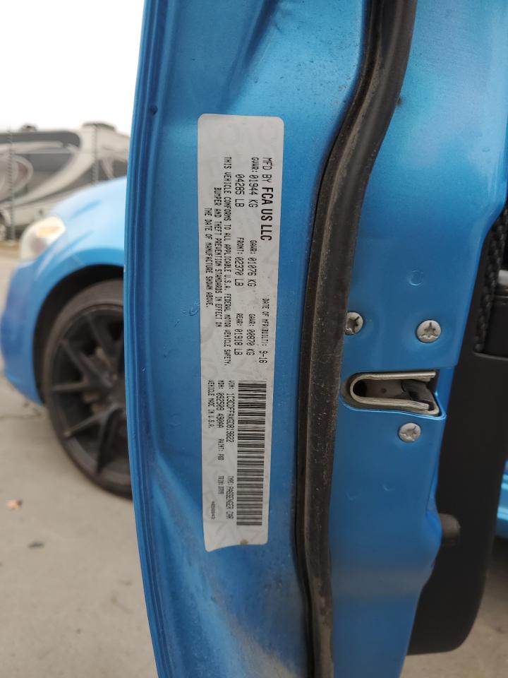 2016 Dodge Dart Sxt Sport VIN: 1C3CDFFAXGD819822 Lot: 81893895