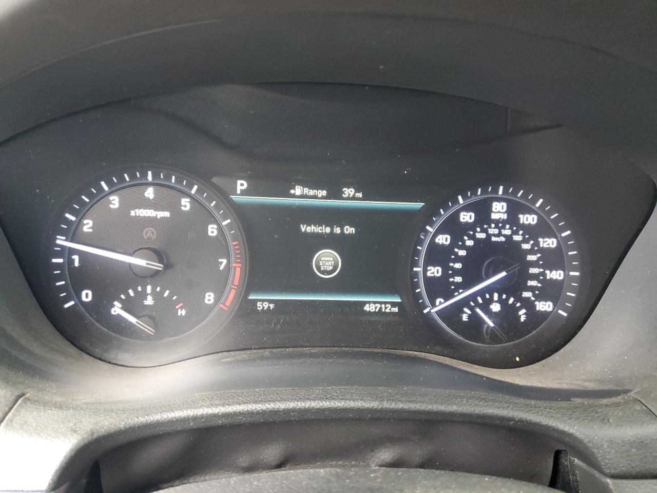 2019 Genesis G80 Base VIN: KMHGN4JB0KU296605 Lot: 90101705