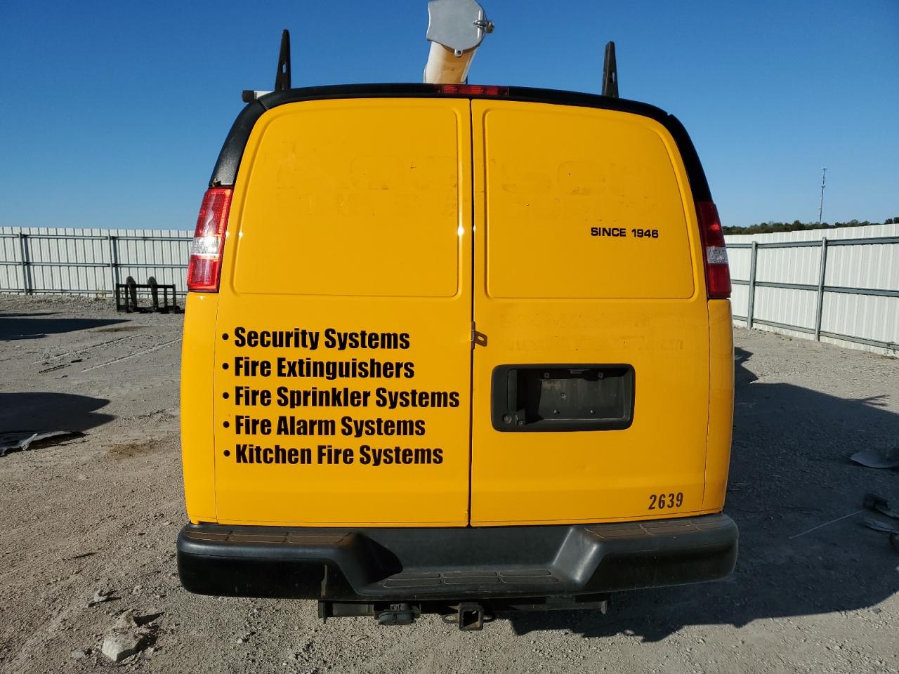 2019 Chevrolet Express G2500 VIN: 1GCWGAFP3K1262639 Lot: 89687515