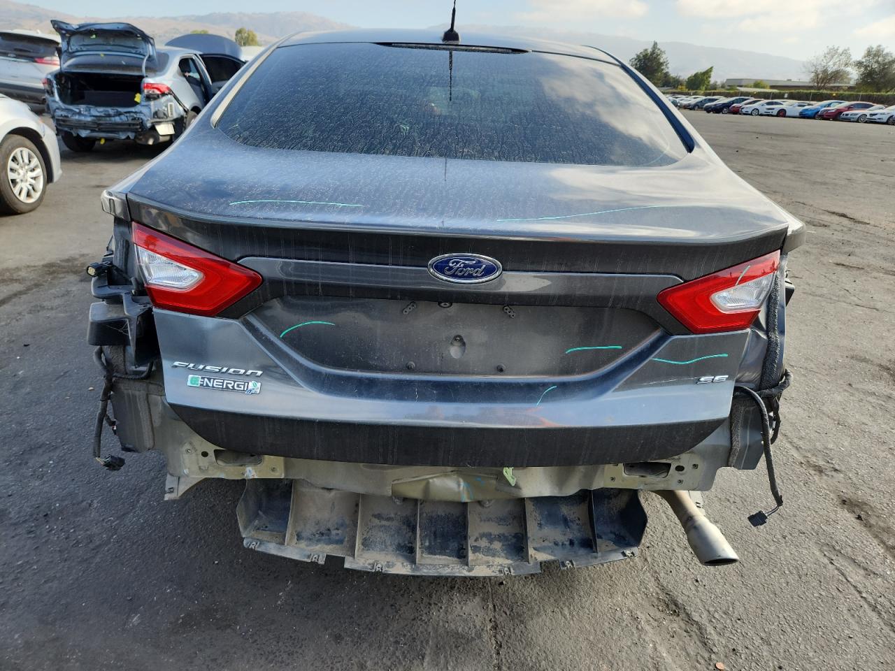 2015 Ford Fusion Se Phev VIN: 3FA6P0PU7FR245701 Lot: 90039175