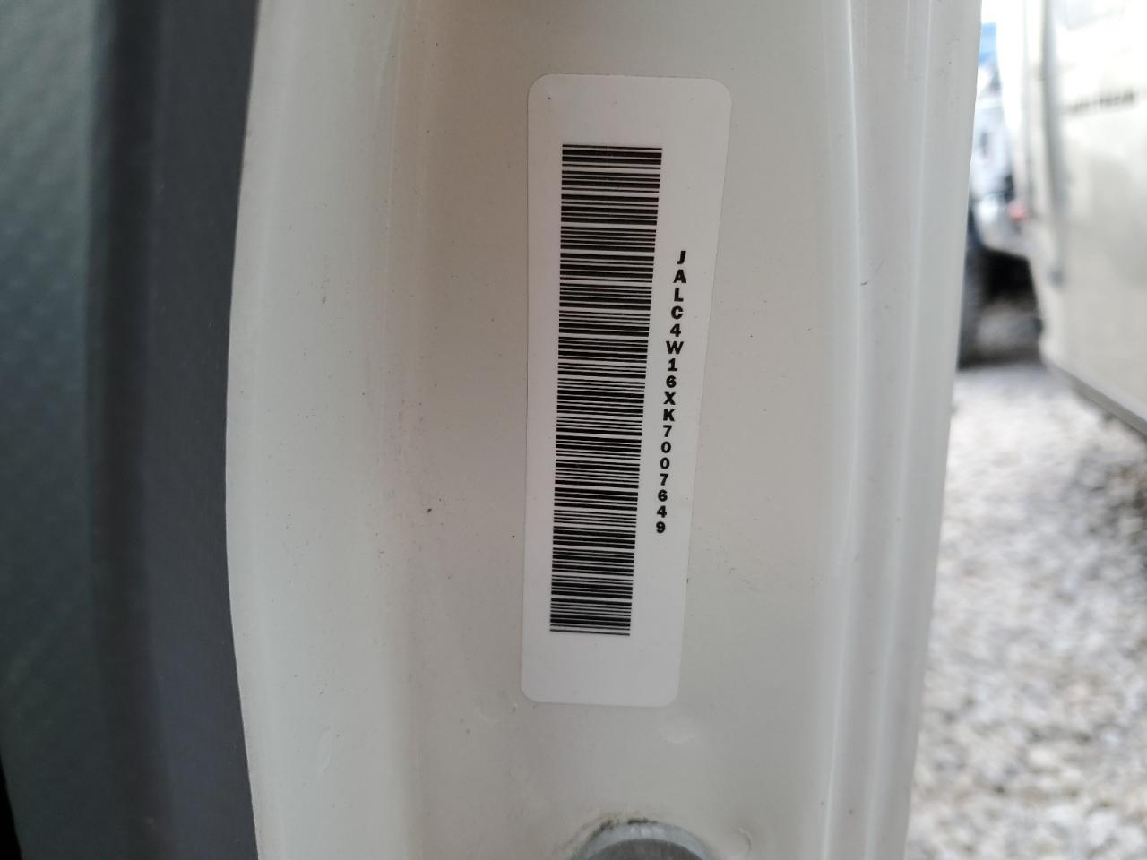 2019 Isuzu Npr Hd VIN: JALC4W16XK7007649 Lot: 87115355