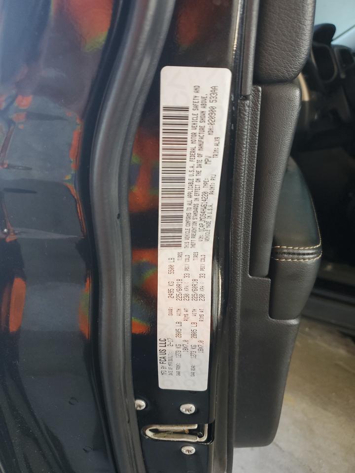 2017 Jeep Cherokee Limited VIN: 1C4PJMDS4HW614220 Lot: 86131645