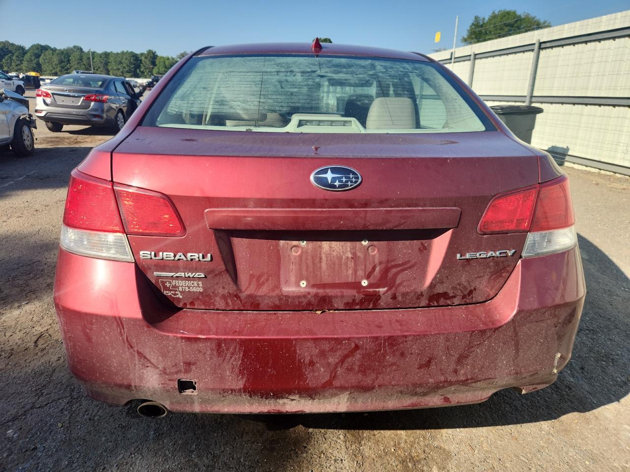 2014 Subaru Legacy 2.5I Premium VIN: 4S3BMCC6XE3031101 Lot: 82173925