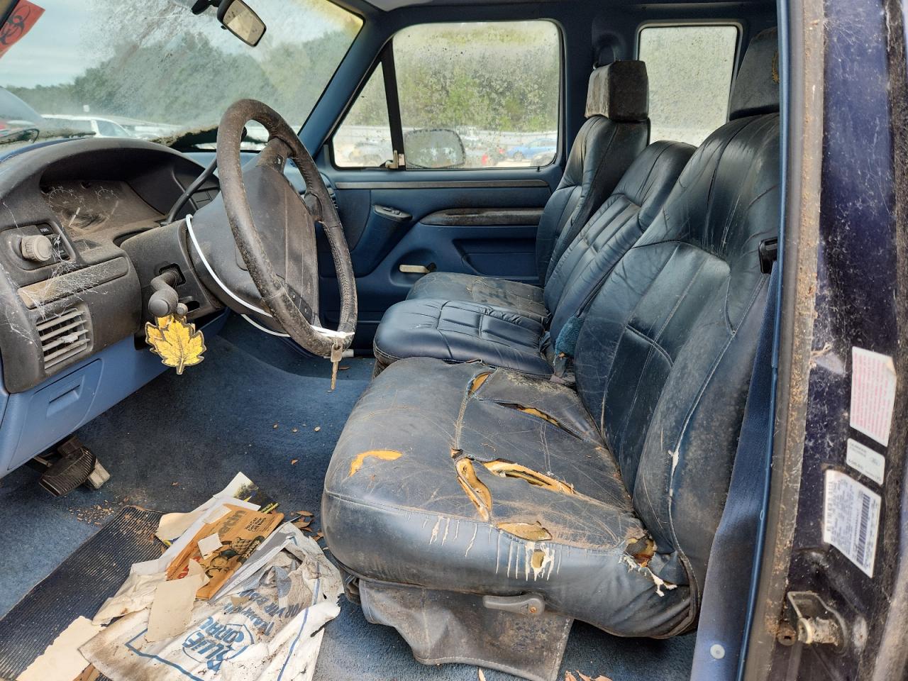 1995 Ford F150 VIN: 1FTEX15N9SKB61417 Lot: 86275015