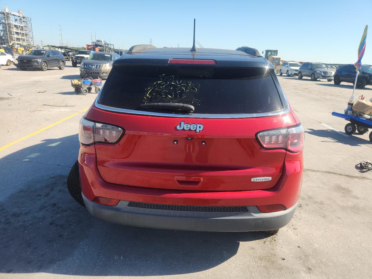 2018 Jeep Compass Latitude VIN: 3C4NJCBB6JT267618 Lot: 82459495