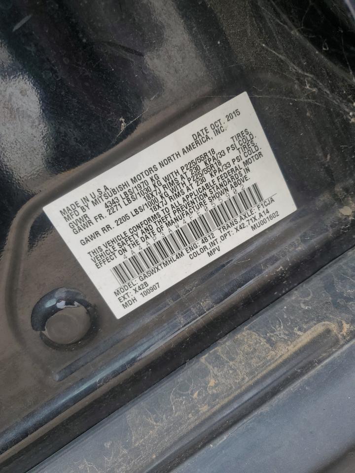 2015 Mitsubishi Outlander Sport Es VIN: 4A4AP3AW4FE055902 Lot: 81969015