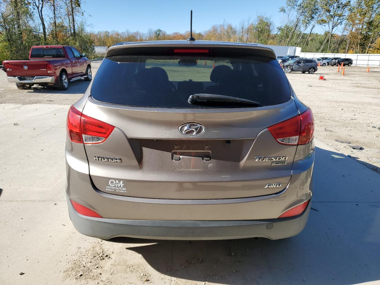 2011 Hyundai Tucson Gls VIN: KM8JUCAC8BU203132 Lot: 87095005