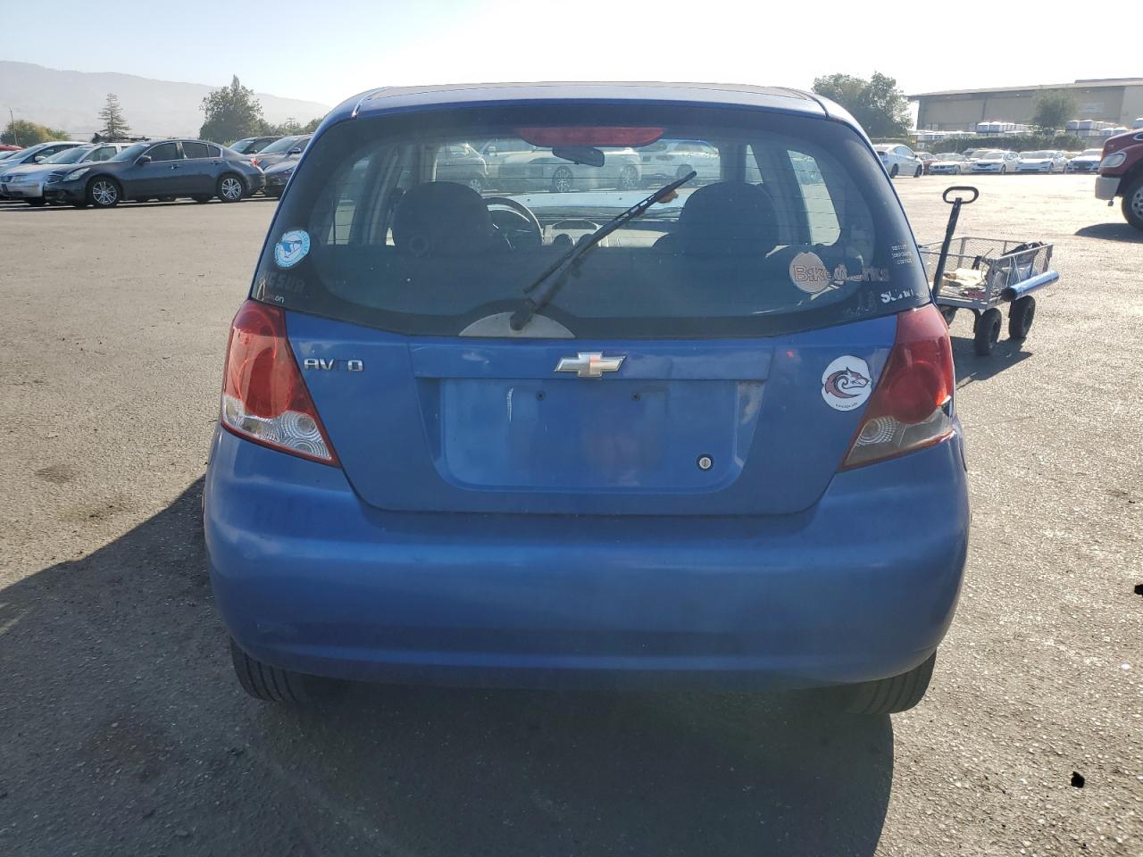 2006 Chevrolet Aveo Base VIN: KL1TD66686B682758 Lot: 90945755