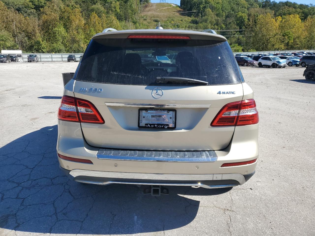 2012 Mercedes-Benz Ml 350 4Matic VIN: 4JGDA5HB8CA035302 Lot: 85848285