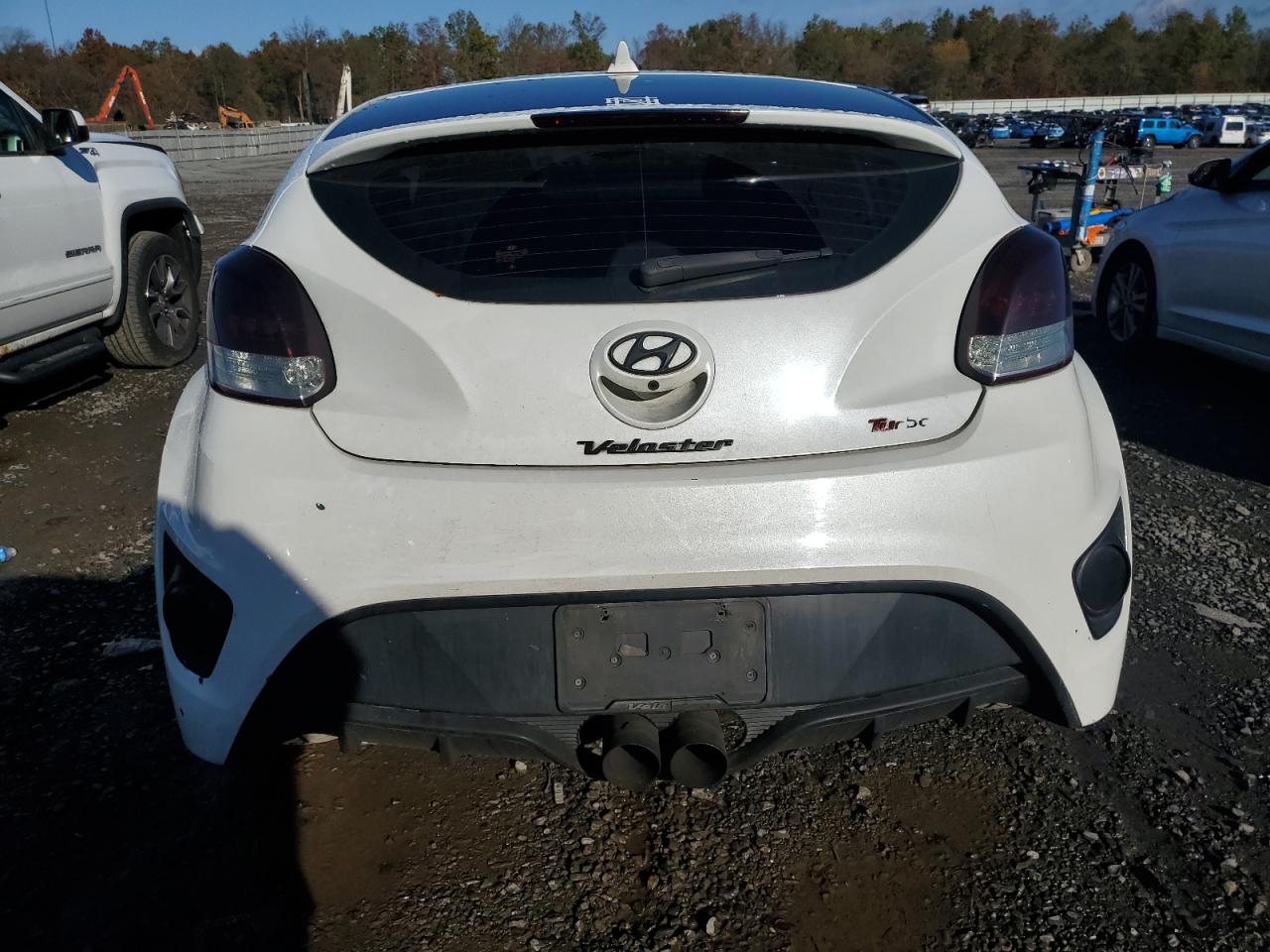 2014 Hyundai Veloster Turbo VIN: KMHTC6AE6EU191355 Lot: 87294955