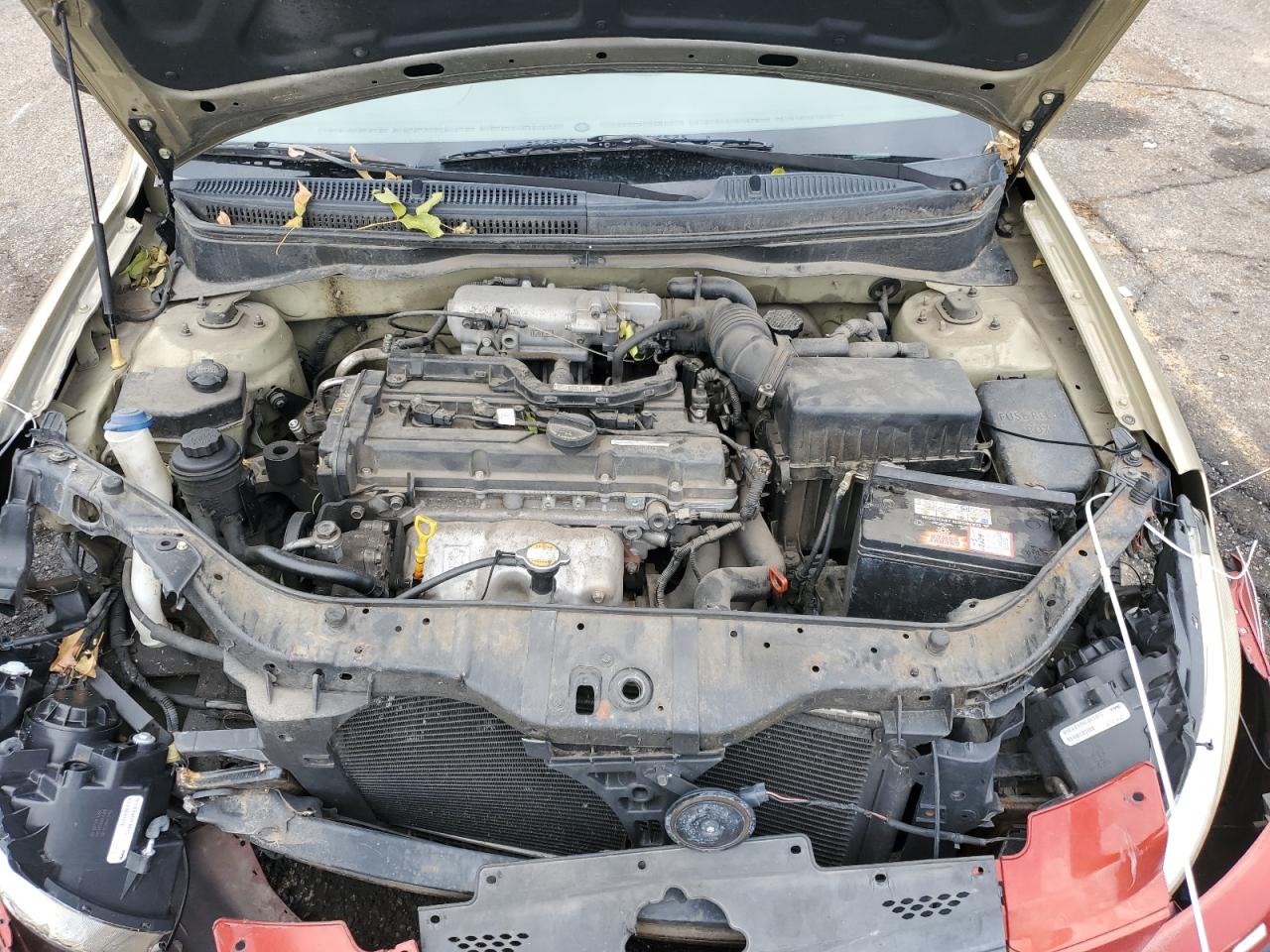 2009 Kia Rio Base VIN: KNADE223396442865 Lot: 86179875