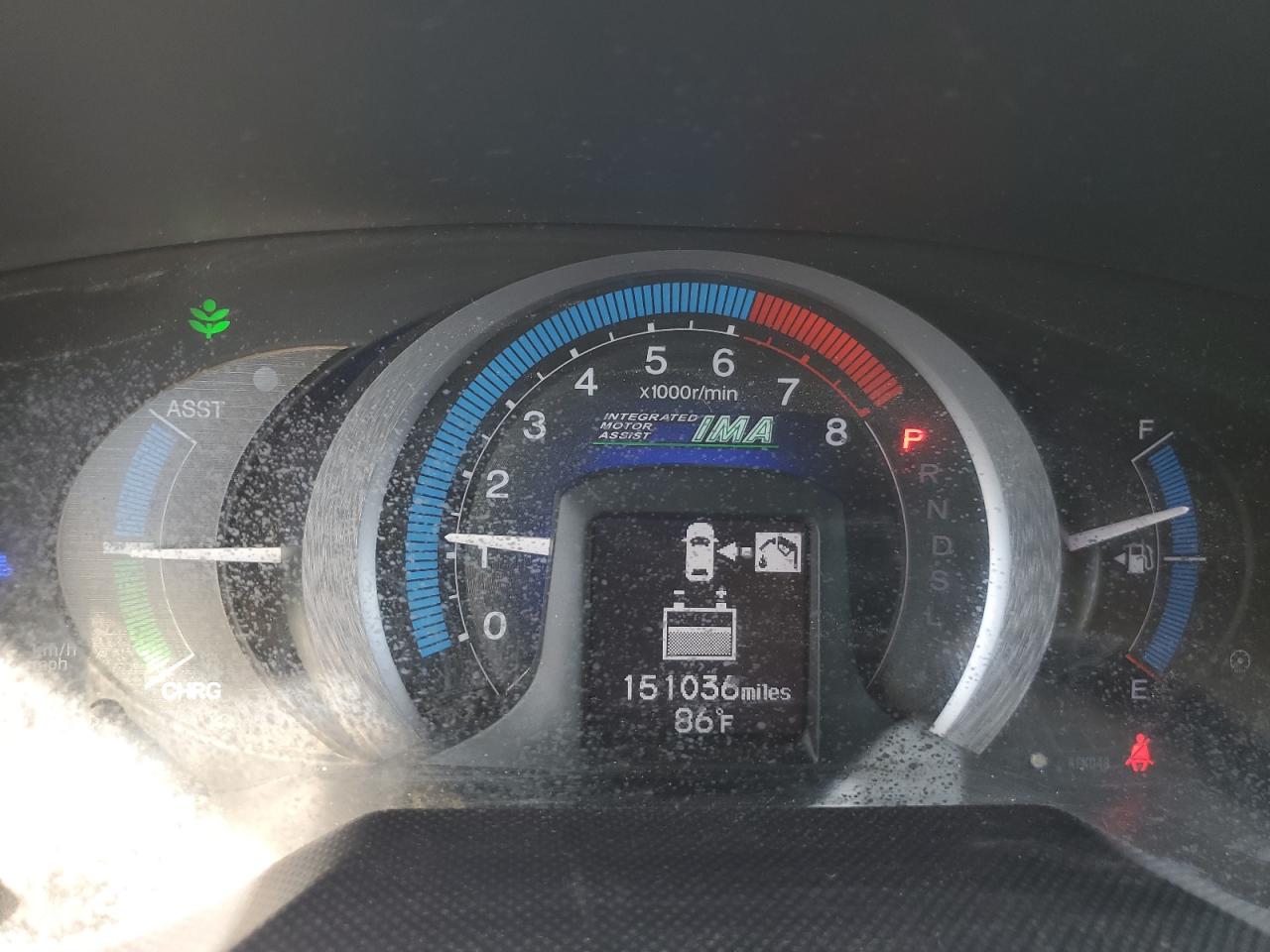 2010 Honda Insight Lx VIN: JHMZE2H56AS001825 Lot: 85008515