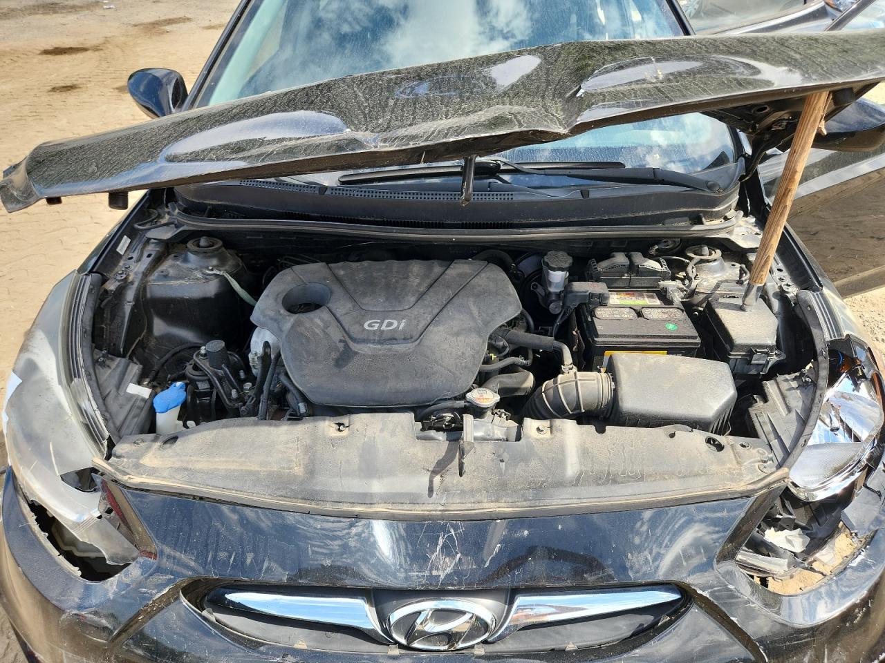 2013 Hyundai Accent Gls VIN: KMHCT5AE2DU075627 Lot: 81994395