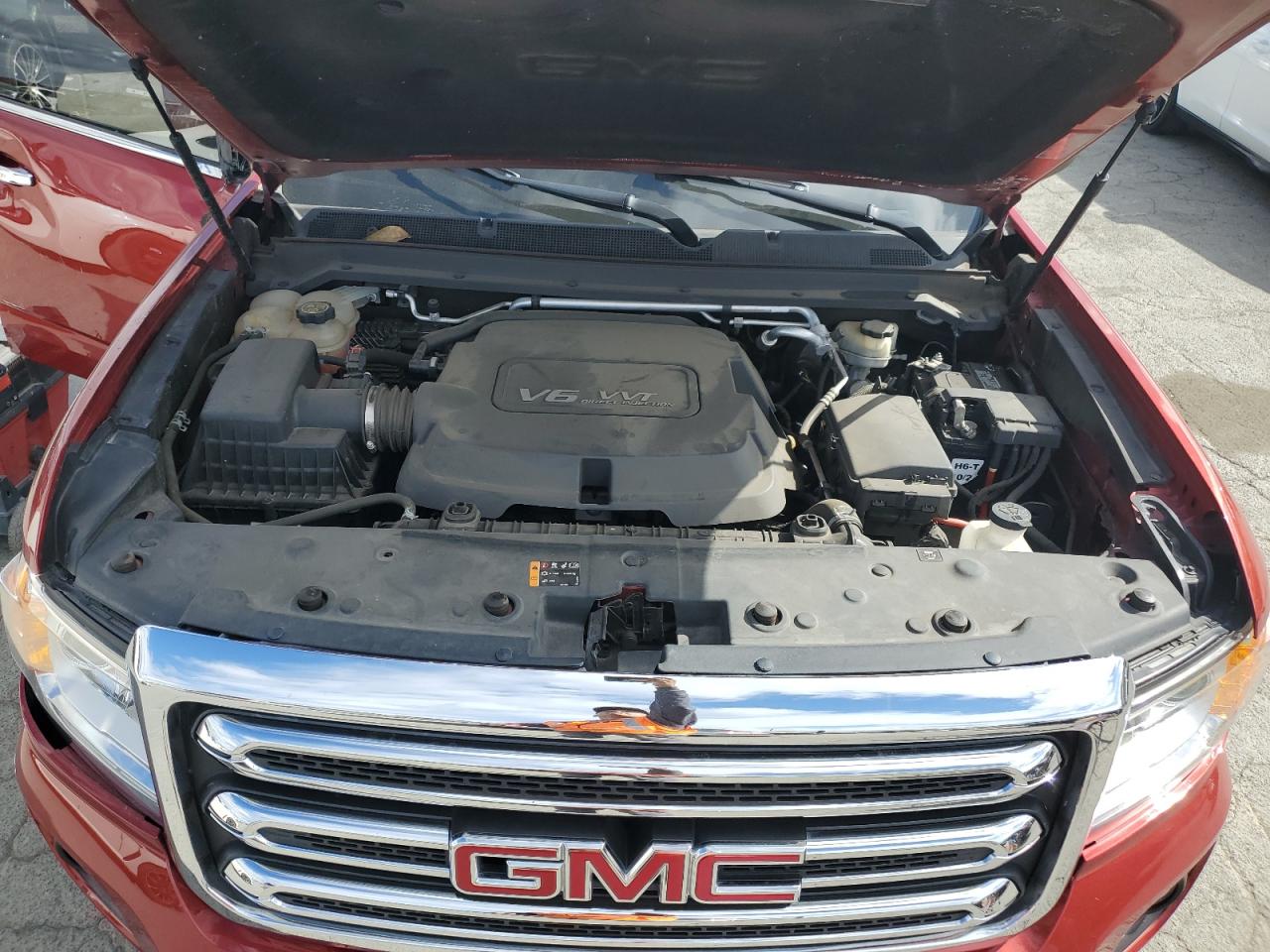 2016 GMC Canyon Slt VIN: 1GTG6DE39G1286930 Lot: 86169255