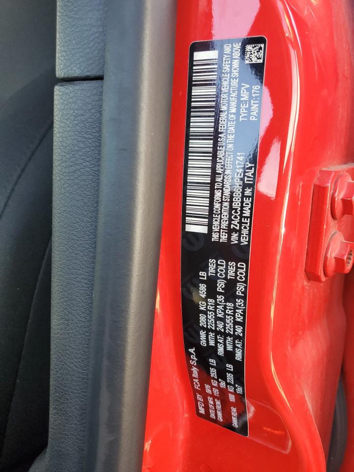 2017 Jeep Renegade Latitude VIN: ZACCJBBB6HPE41741 Lot: 81869605