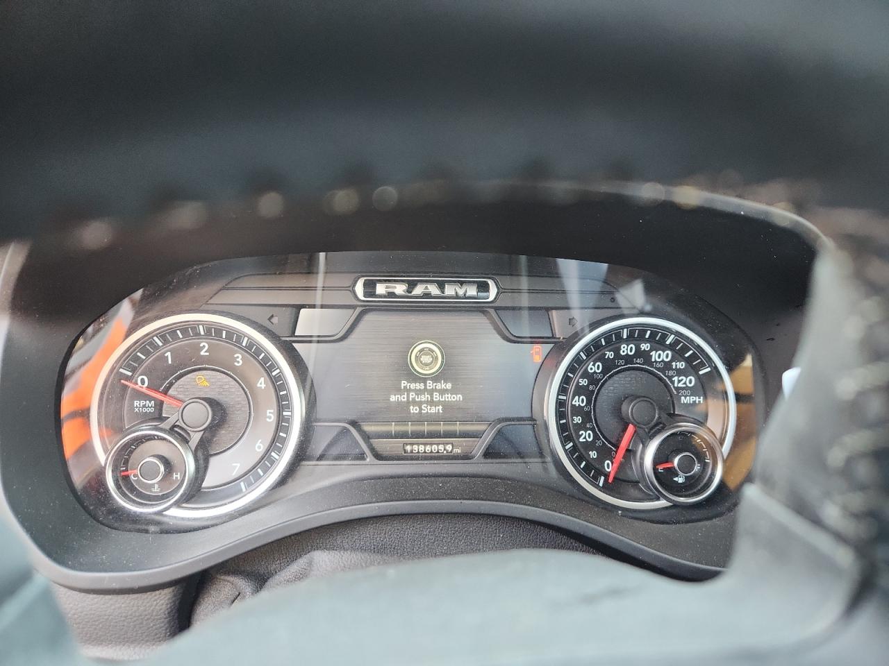 2019 Ram 1500 Laramie VIN: 1C6RREJT4KN509640 Lot: 85864455