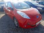 2017 NISSAN LEAF ACENTA 24KWH  for sale at Copart ROCHFORD
