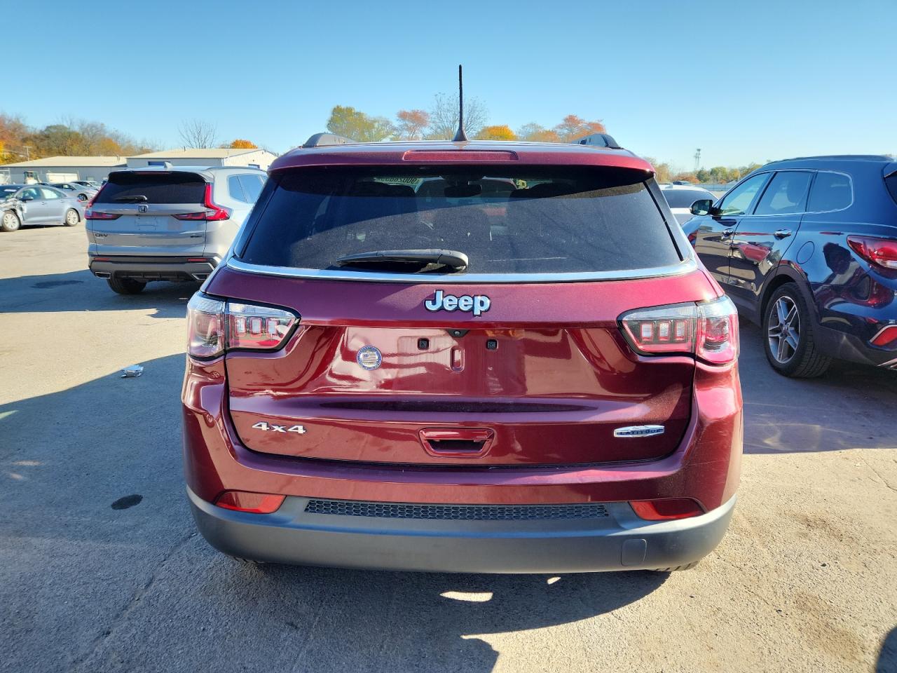 2022 Jeep Compass Latitude VIN: 3C4NJDBBXNT110749 Lot: 90028855