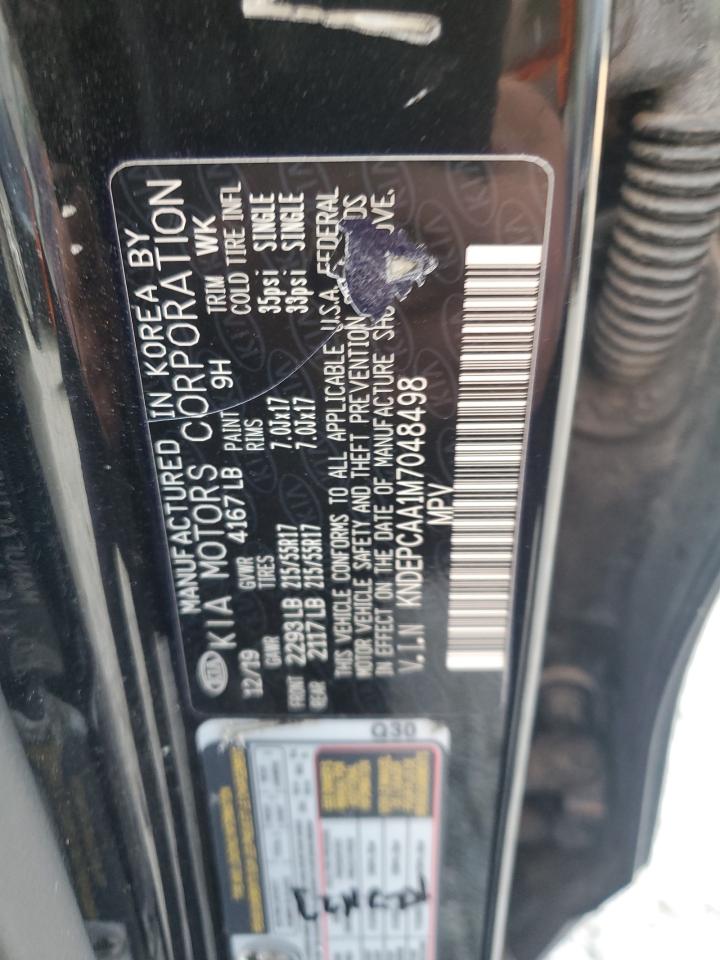 2021 Kia Seltos Lx VIN: KNDEPCAA1M7048498 Lot: 81996205