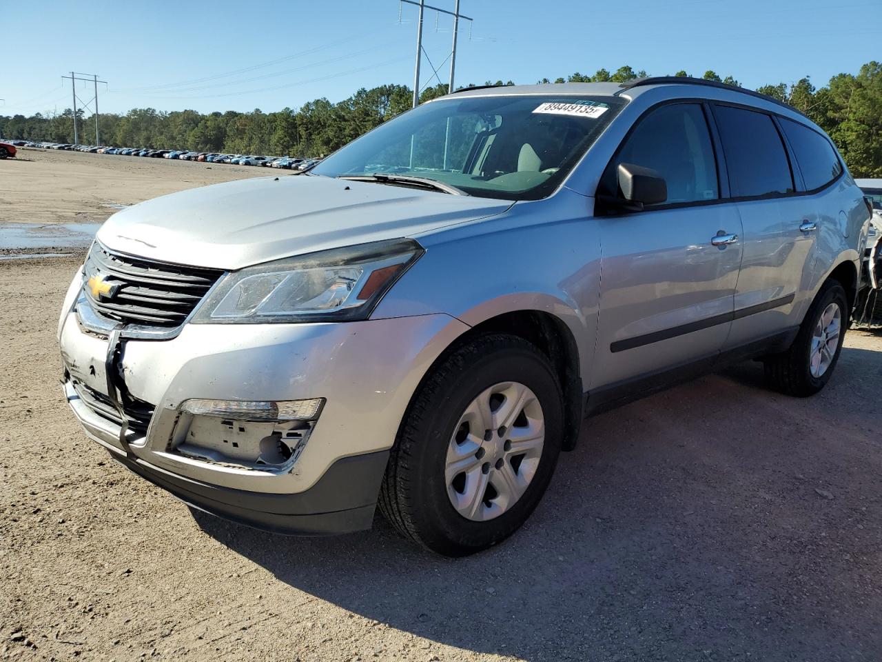 CHEVROLET TRAVERSE 2014. Lot# 89449135. VIN 1GNKRFED9EJ360504. Photo 1