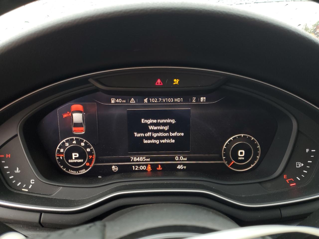 2017 Audi A4 Premium Plus VIN: WAUENAF42HN071381 Lot: 89706365