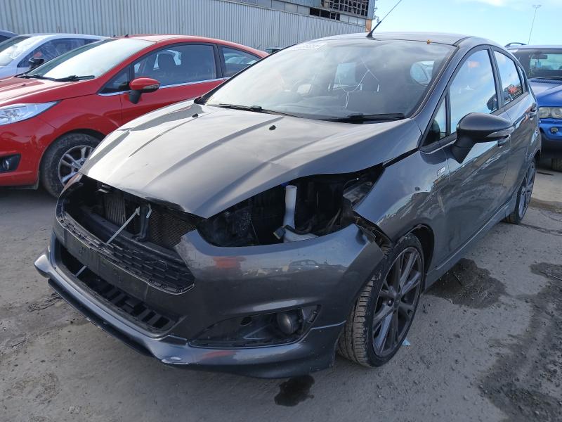 2017 FORD FIESTA 1.0 ECOBOOST 140 ST-LINE 5DR for sale at Copart PETERLEE