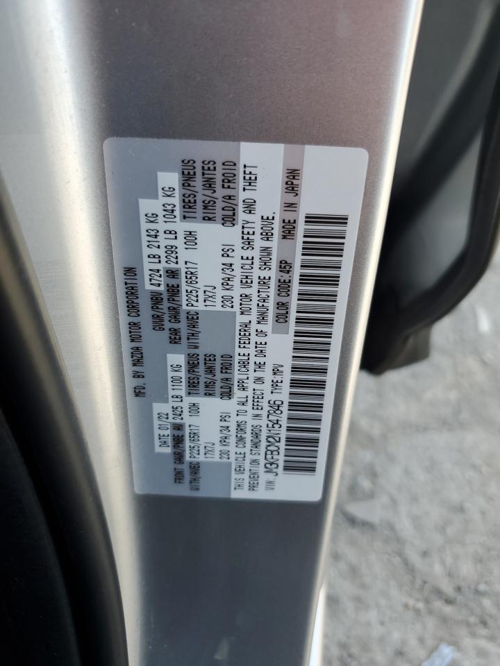 2022 Mazda Cx-5 Preferred VIN: JM3KFBCM2N1547846 Lot: 82007735