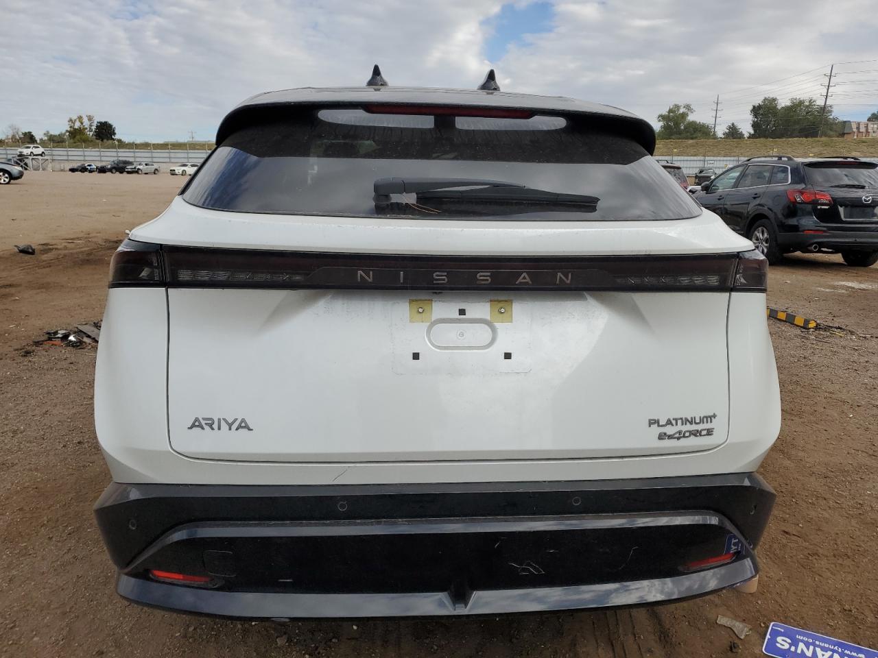 2025 Nissan Ariya Platinum + VIN: JN8DF0CH1SM762125 Lot: 85527975