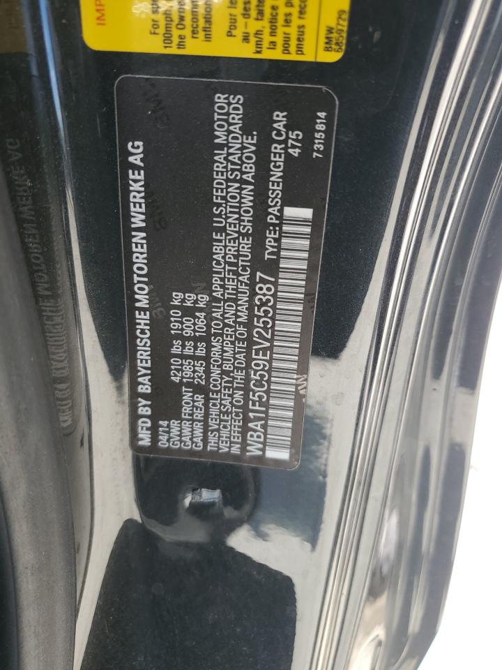 2014 BMW 228 I VIN: WBA1F5C59EV255387 Lot: 89439045