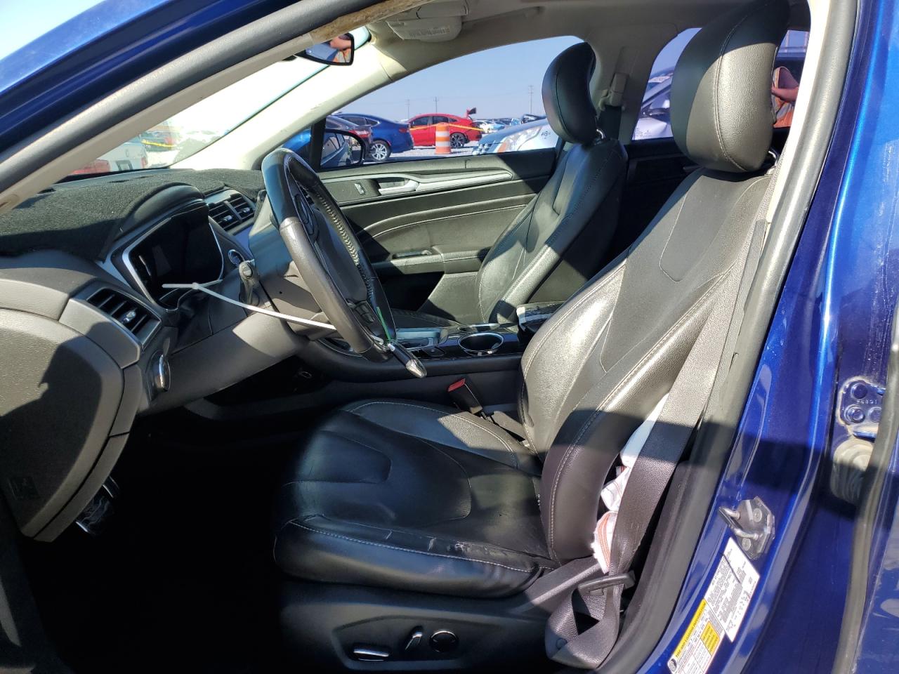 2013 Ford Fusion Titanium VIN: 3FA6P0D99DR266398 Lot: 87271115