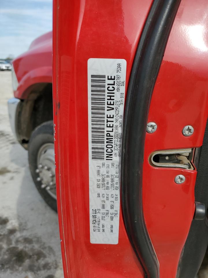 2016 Ram 3500 VIN: 3C7WRTCL2GG291004 Lot: 87485385