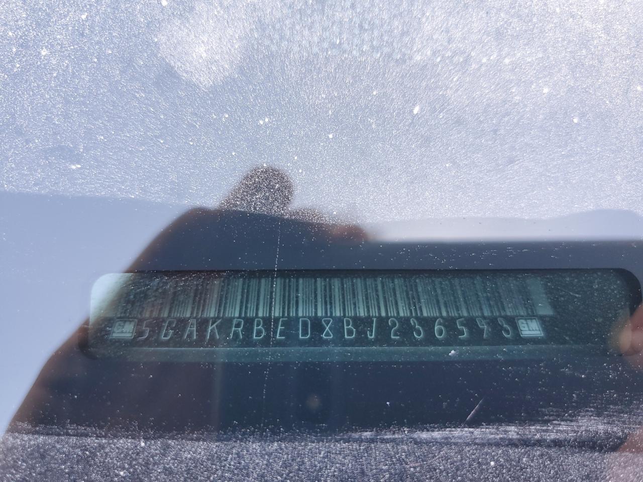 2011 Buick Enclave Cxl VIN: 5GAKRBED8BJ236593 Lot: 84771715