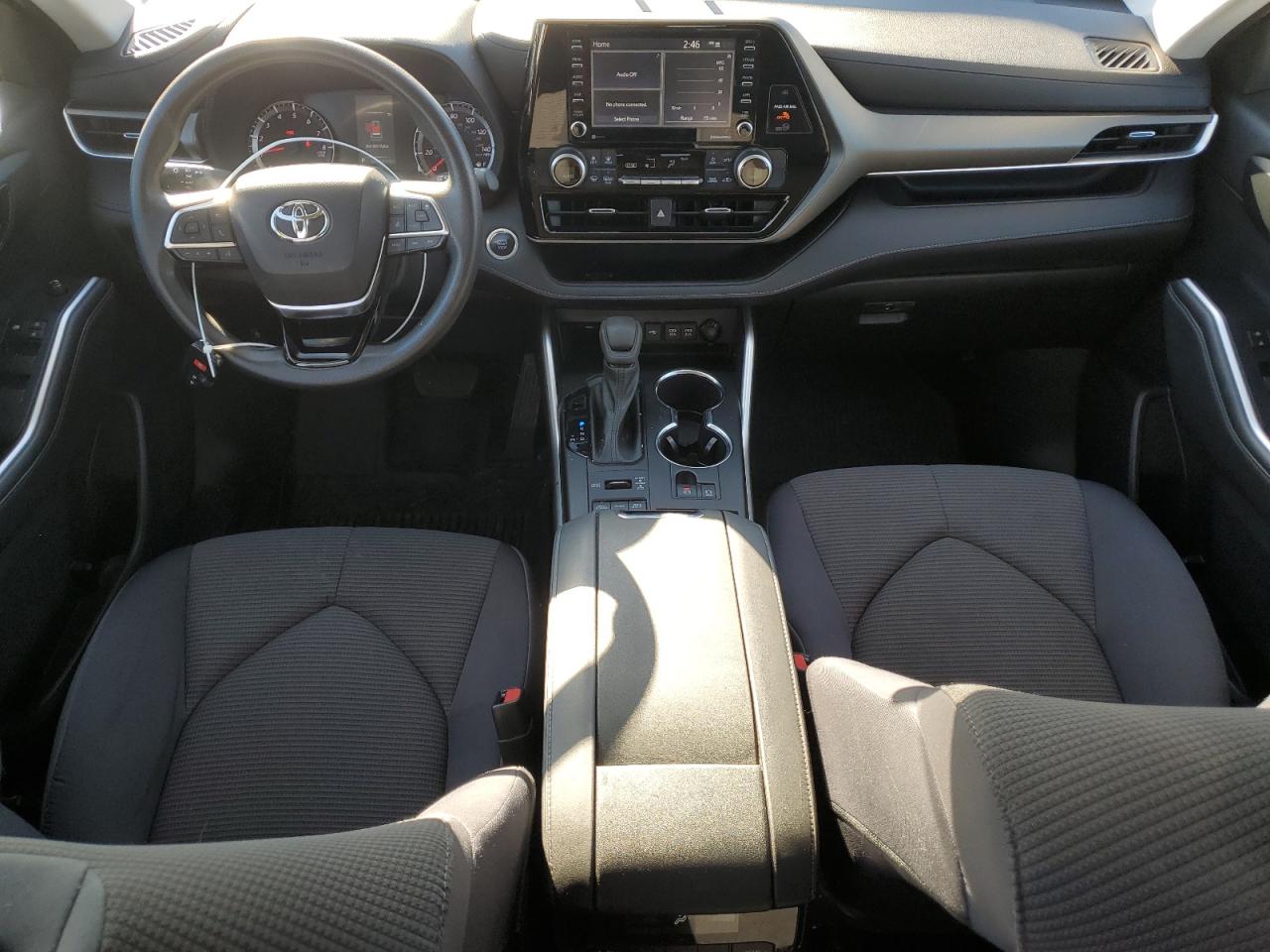 2021 Toyota Highlander L VIN: 5TDCZRBH1MS141124 Lot: 85388275