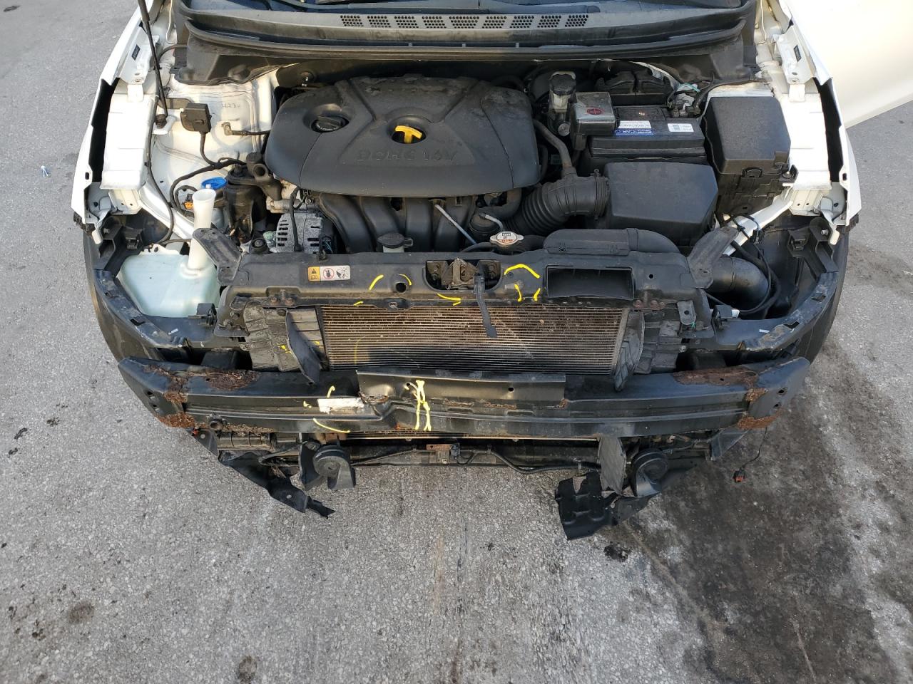 2013 Hyundai Elantra Gls VIN: 5NPDH4AE6DH446173 Lot: 85305495