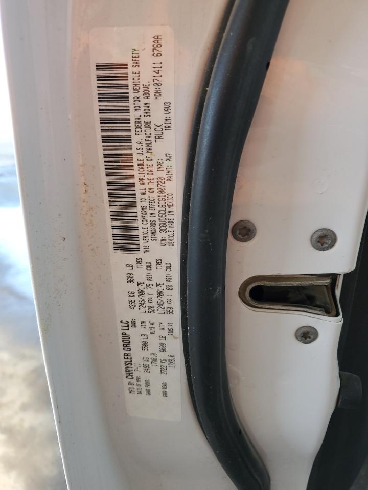 2012 Dodge Ram 2500 St VIN: 3C6UD5CL6CG100720 Lot: 85590845