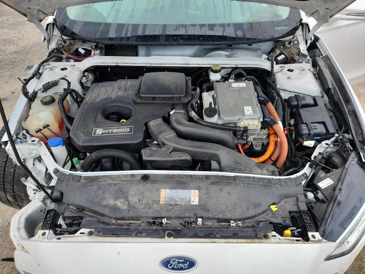 2018 Ford Fusion Titanium/Platinum Hev VIN: 3FA6P0RU0JR161869 Lot: 85861615