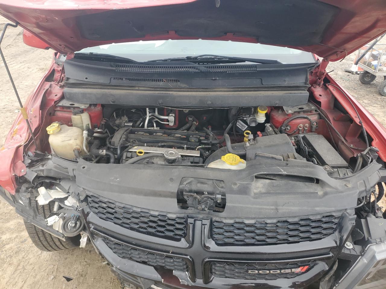 2014 Dodge Journey Crossroad VIN: 3C4PDCGB0ET287698 Lot: 89913645